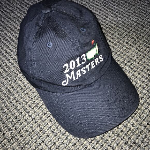 Masters 2013 Golf Hat Navy Adjustable - Picture 2 of 5